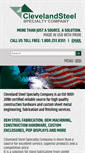 Mobile Screenshot of clevelandsteel.com